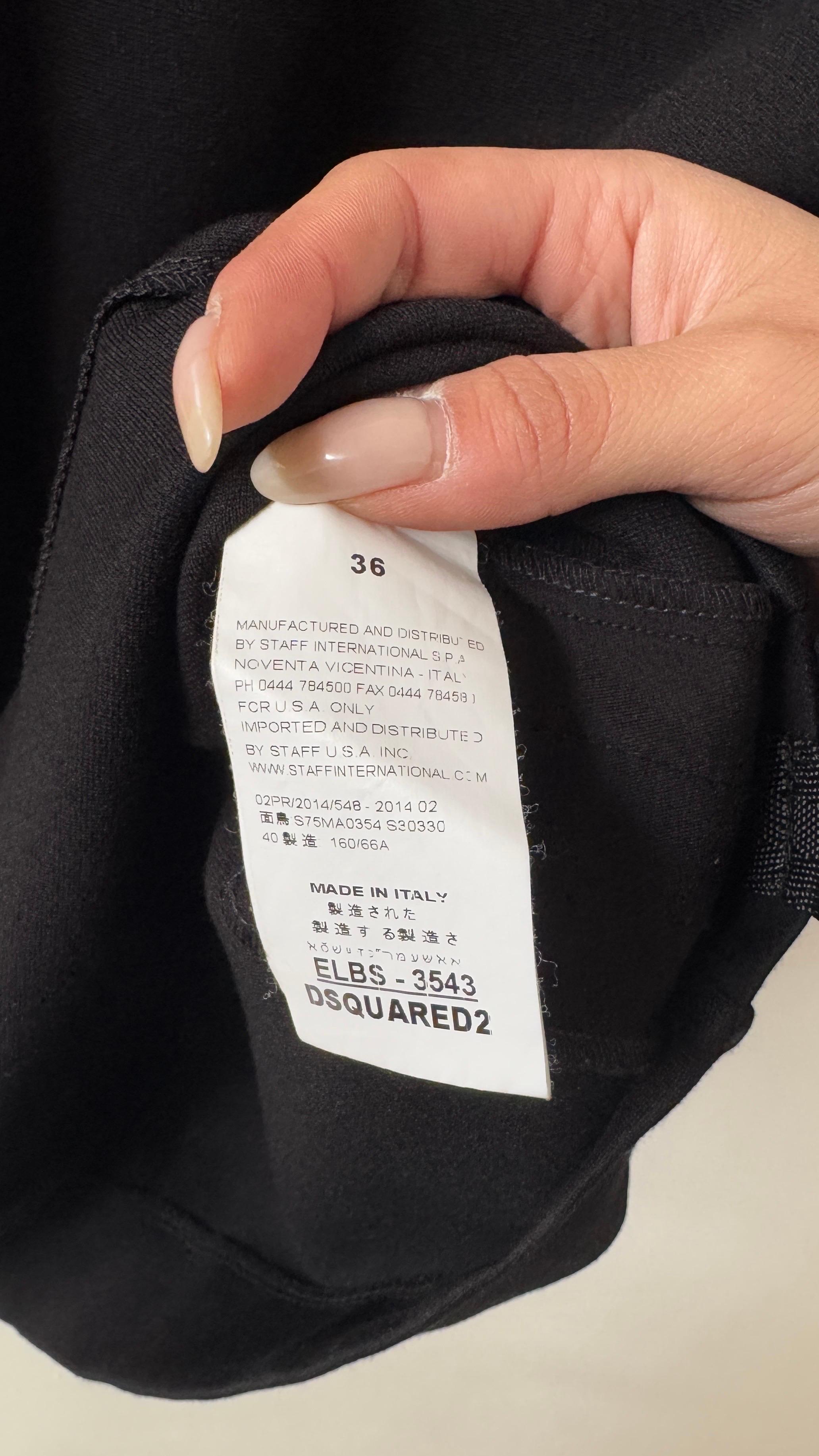 Dsquared2 Mini Vestido Bomber Pre Otoño 2016-2017 en venta 5