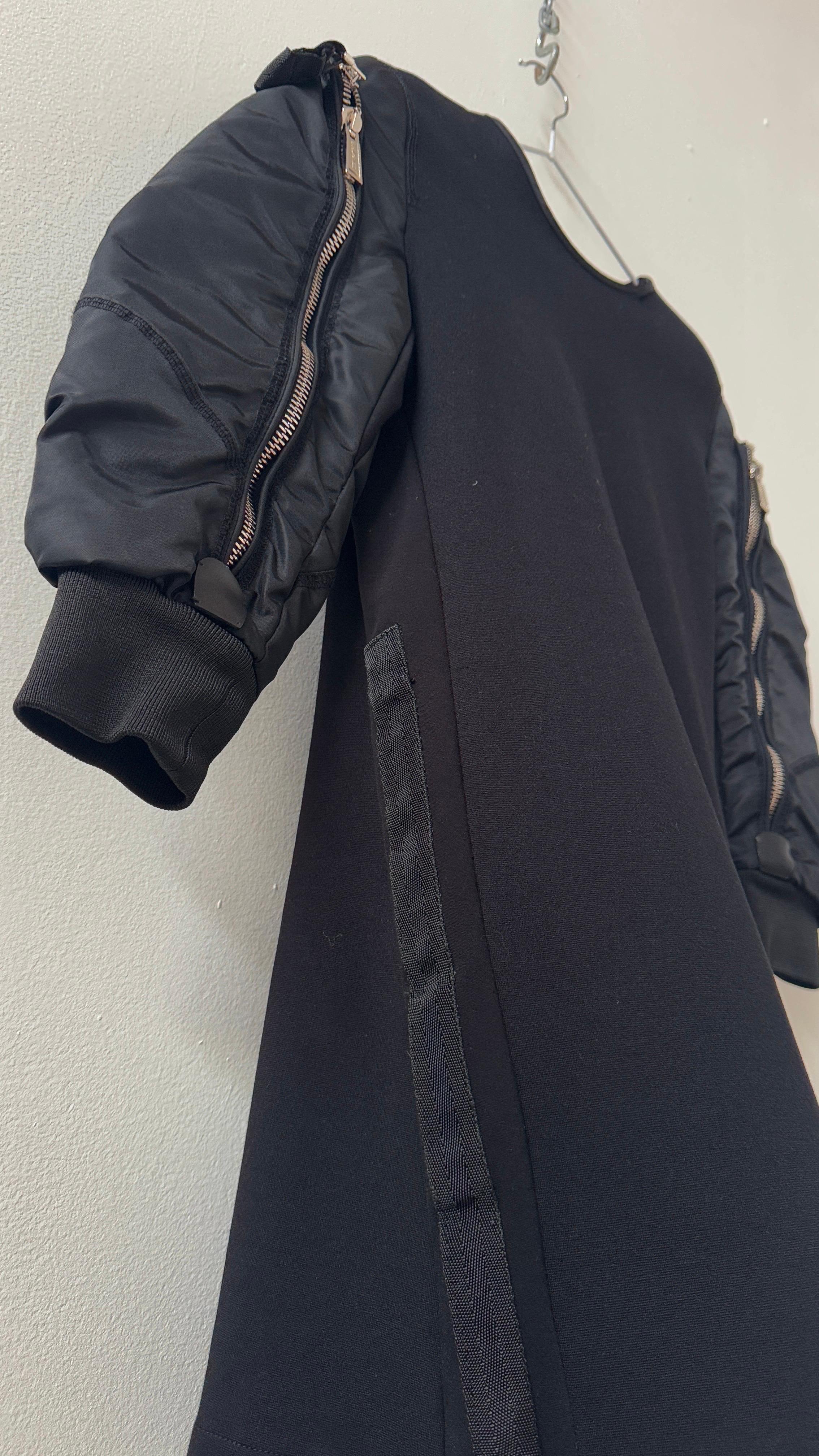 Dsquared2 Mini Vestido Bomber Pre Otoño 2016-2017 Negro en venta