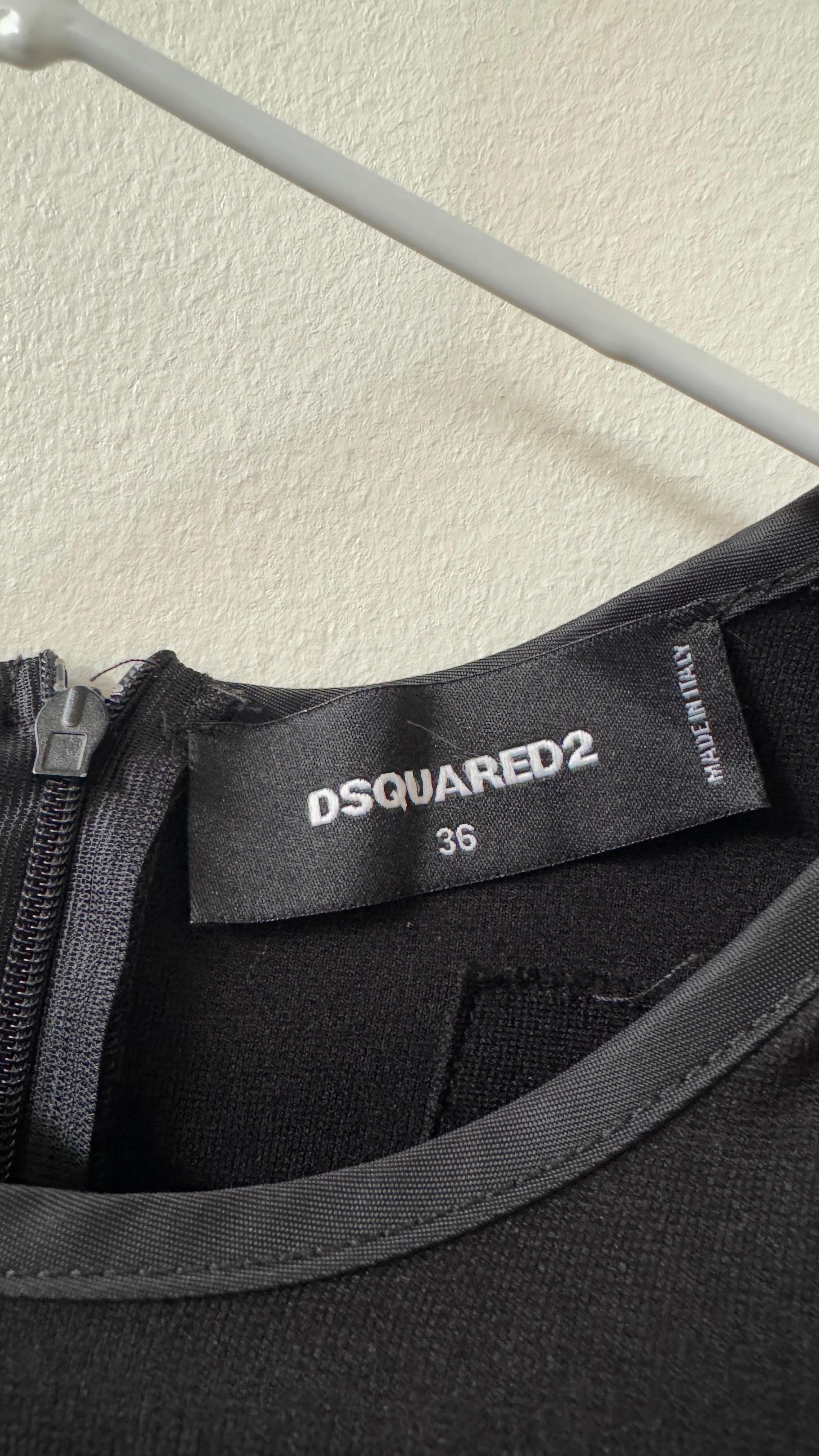 Dsquared2 Mini Vestido Bomber Pre Otoño 2016-2017 en venta 4