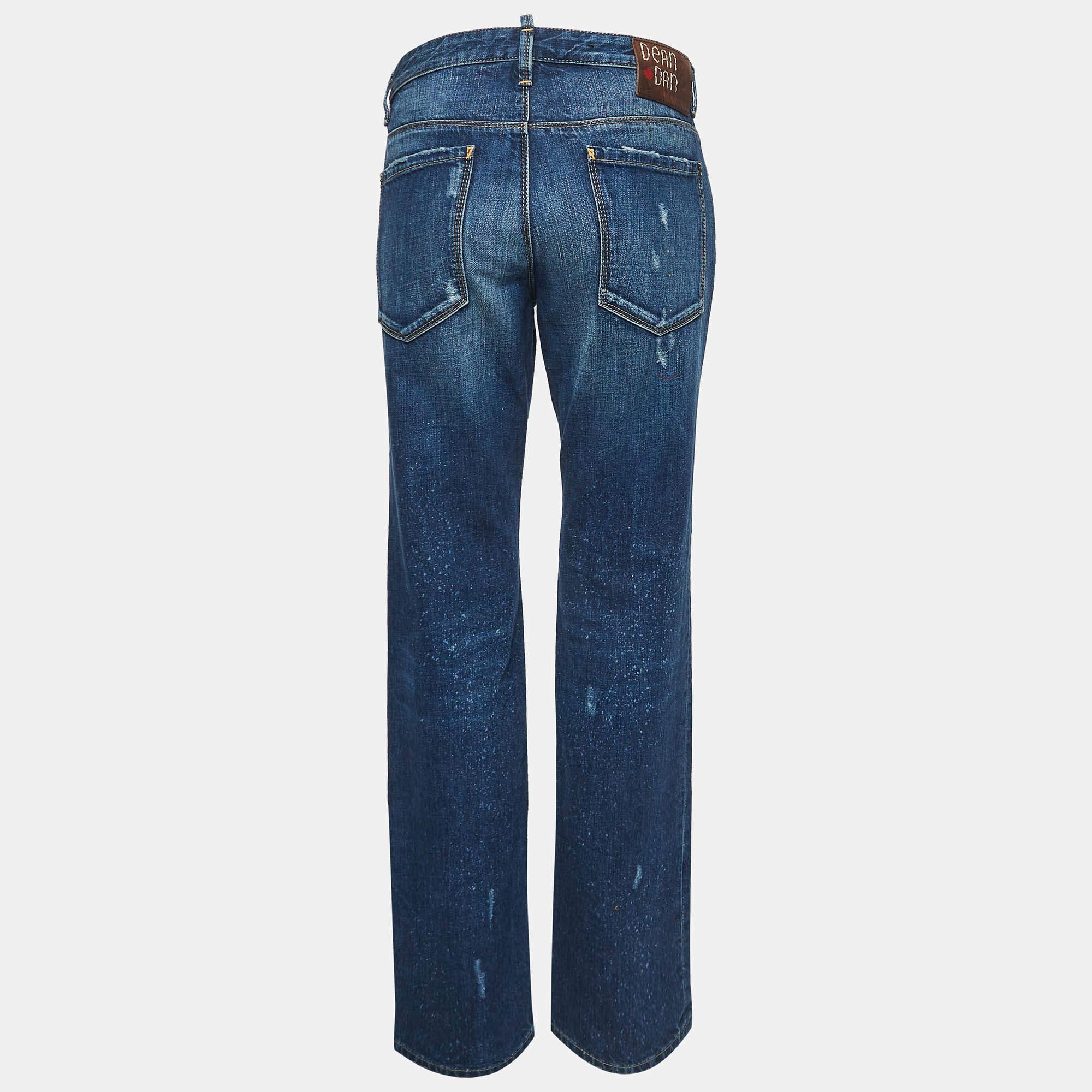 Eine tolle Jeans wie diese darf in keinem Kleiderschrank fehlen. Aus besten MATERIALEN geschneidert, zeichnet sich dieses Paar durch klassische Details, einen einfachen Verschluss und Taschen aus. Kombinieren Sie es mit Ihren Freizeit-T-Shirts.