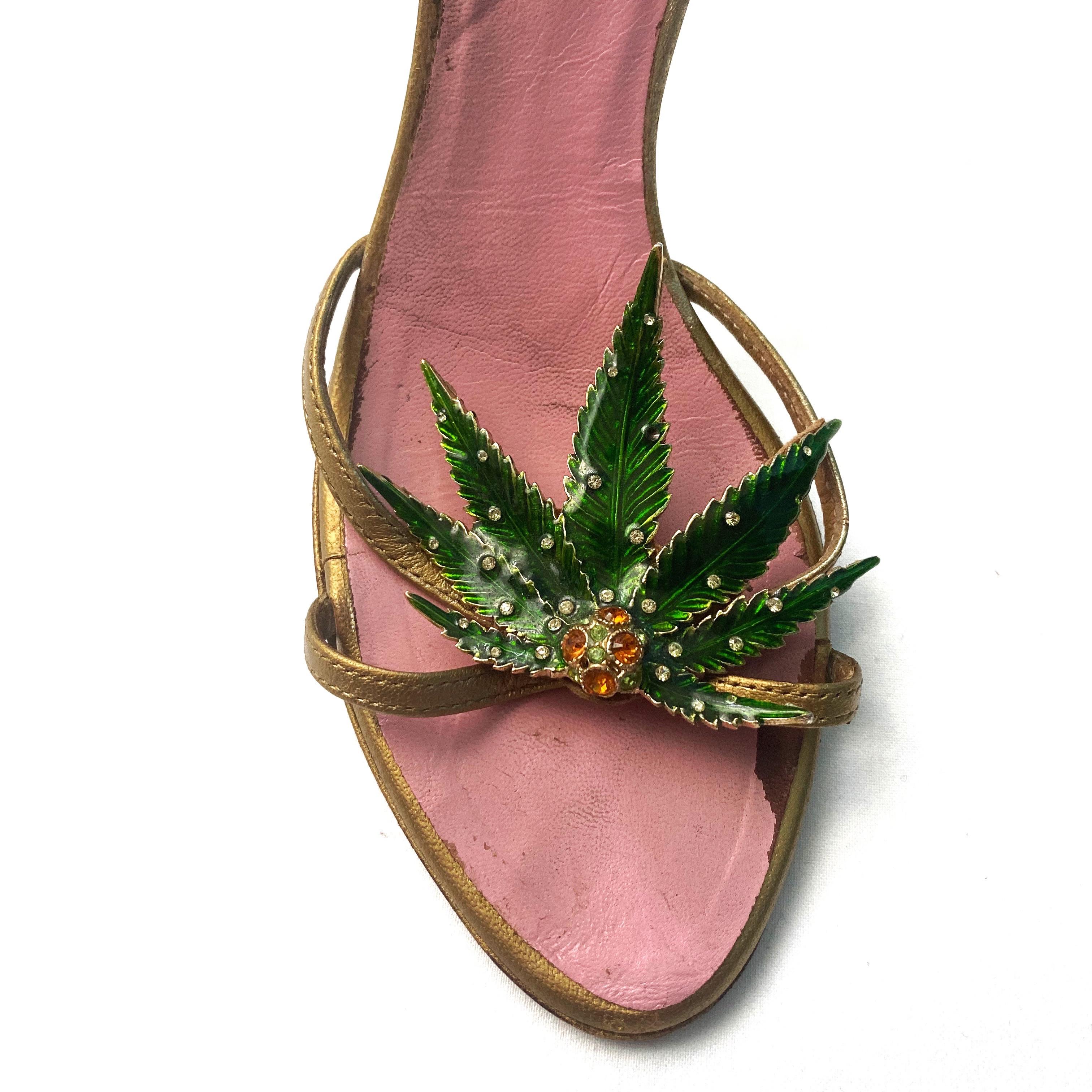dsquared weed heels
