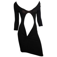 Abito Cut-Out da passerella Dsquared2 P/E 2005