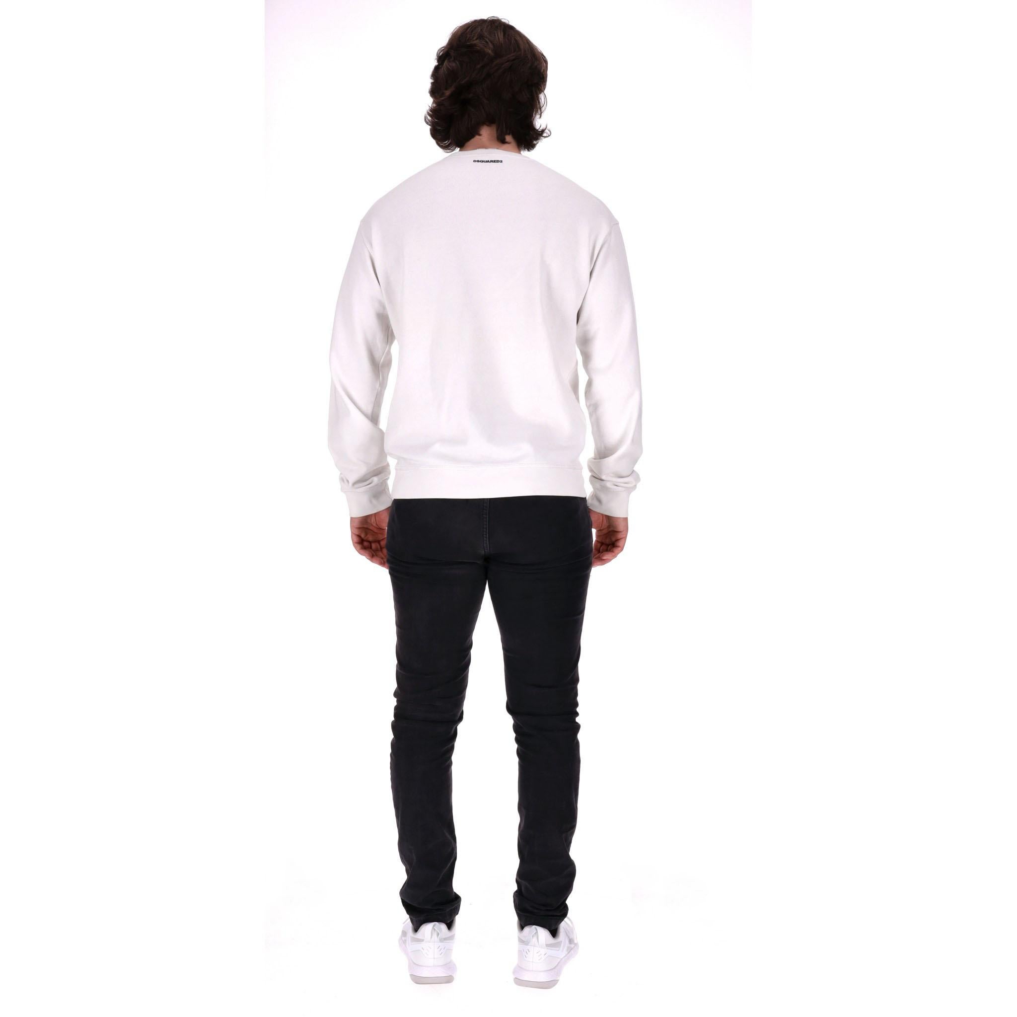 Dsquared2 Samurai Cotton Sweatshirt In Good Condition For Sale In London, GB
