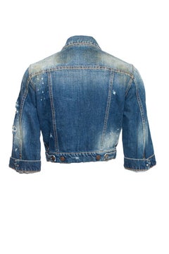 Dsquared2, short sleeve denim jacket