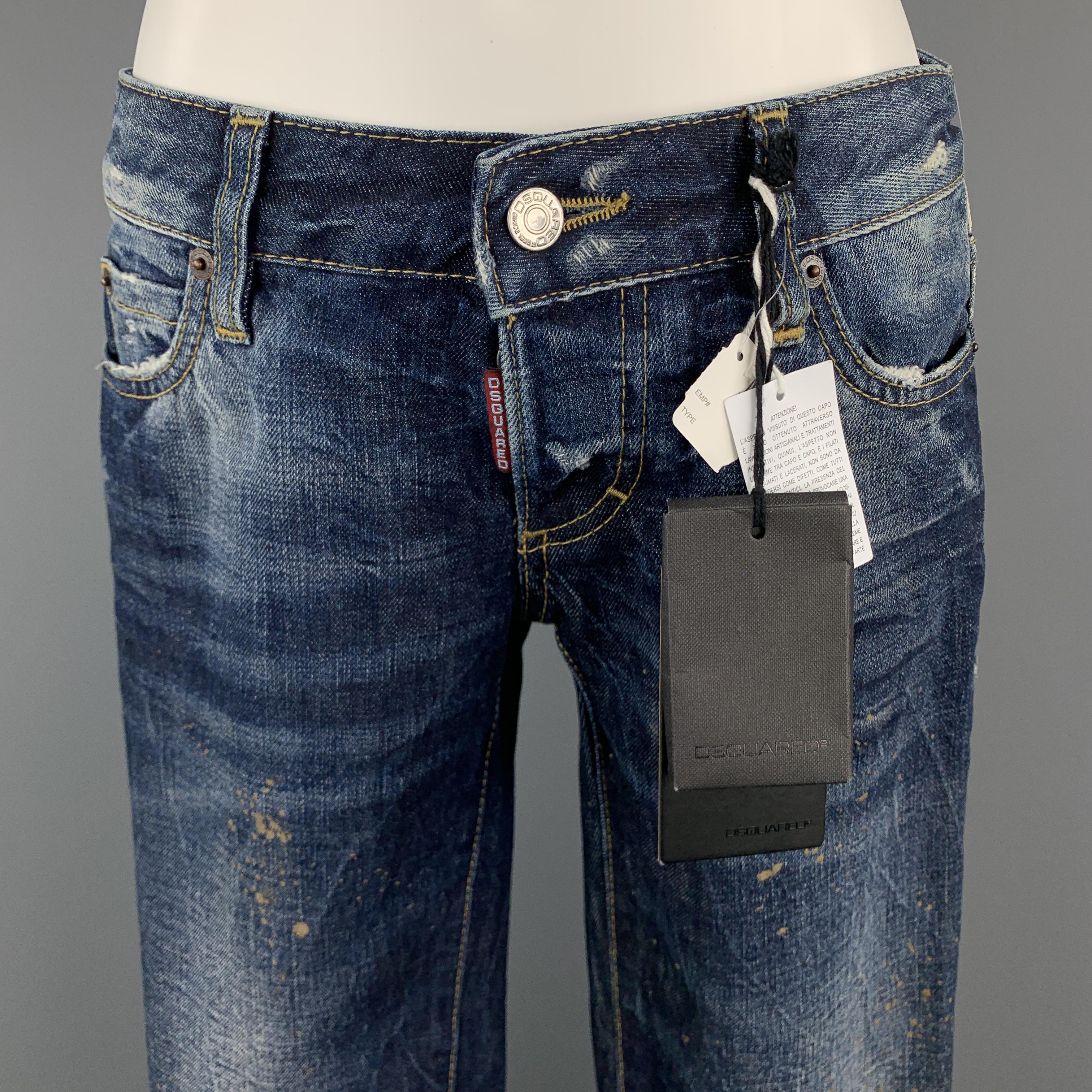 dsquared jeans with zipper