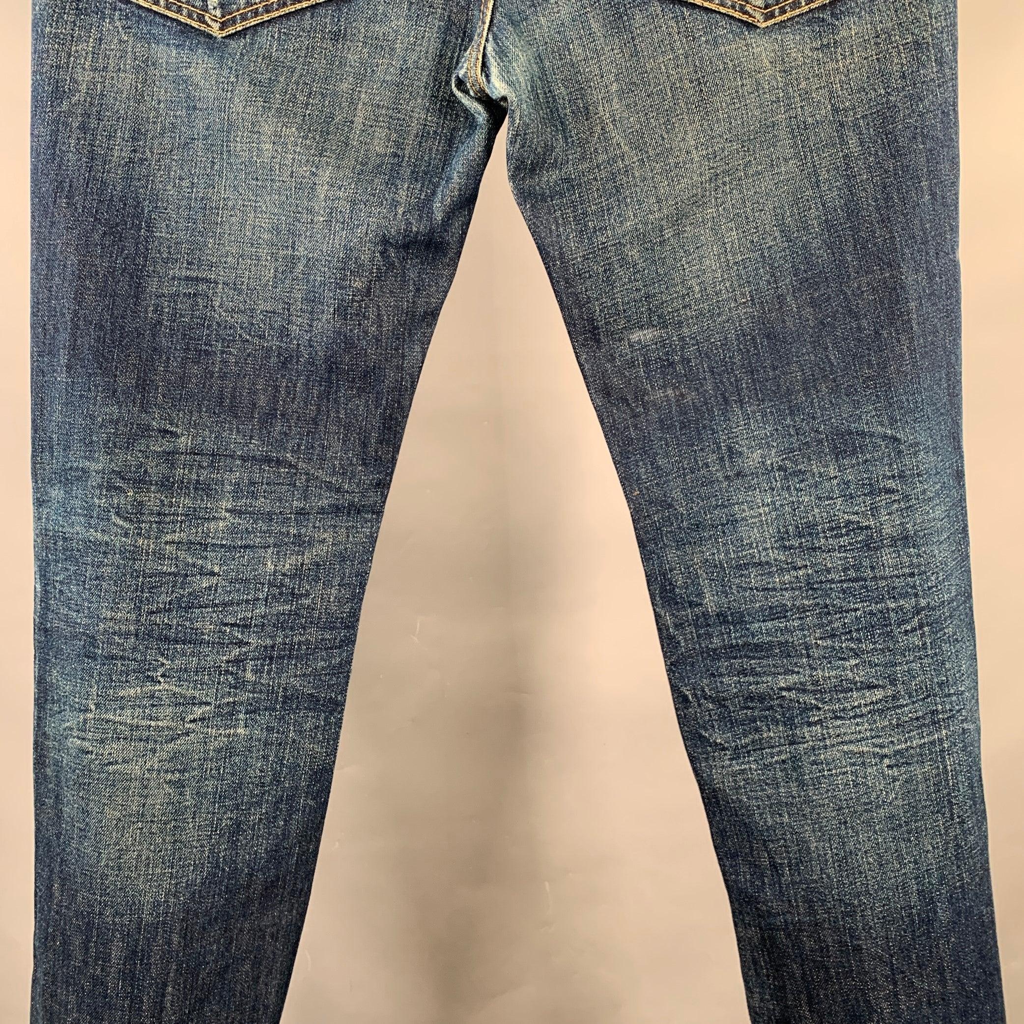 DSQUARED2 - Jean bleu vieilli, taille 30 Pour hommes en vente