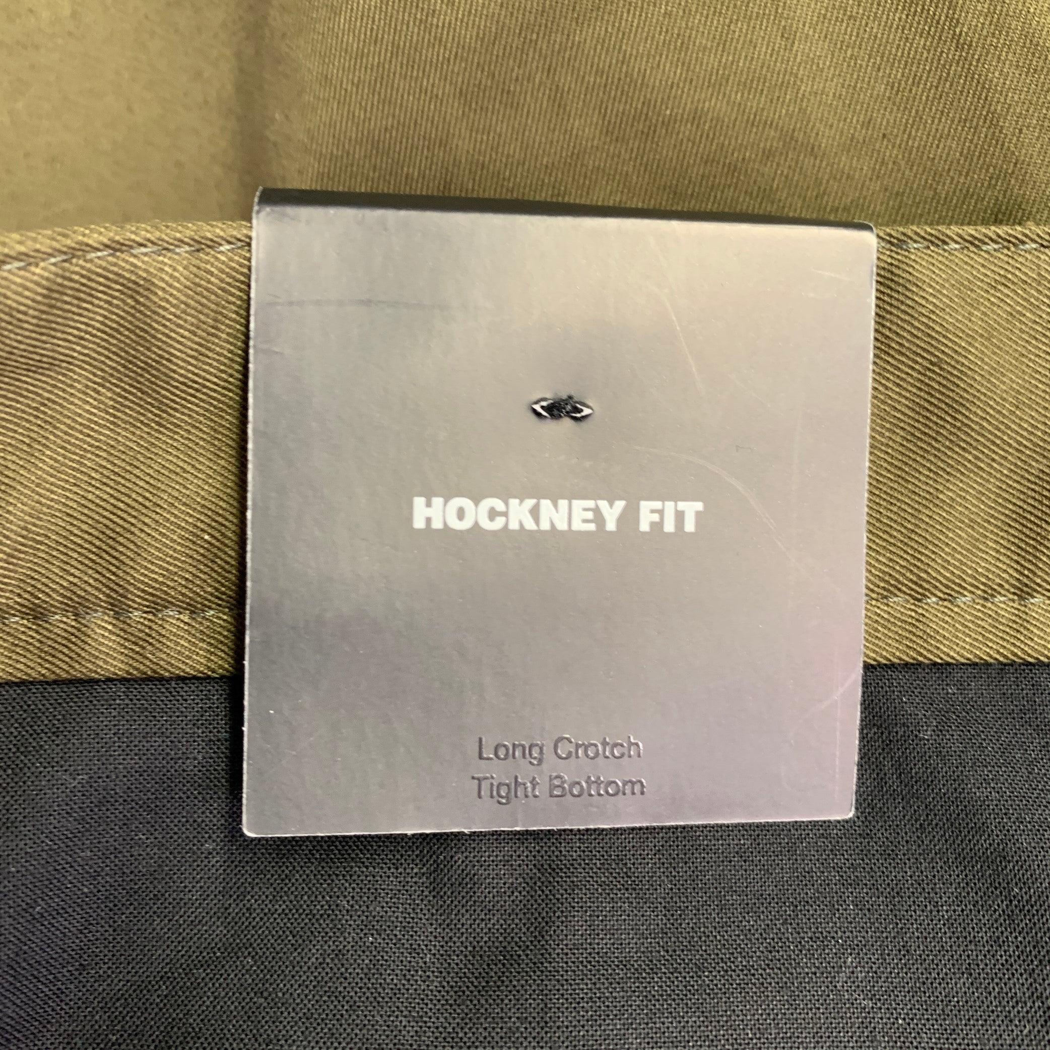 Marrone DSQUARED2 Pantaloni casual in twill di cotone verde oliva button fly taglia 34