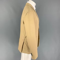 DSQUARED2 - Manteau de sport à revers en coton kaki, taille 38