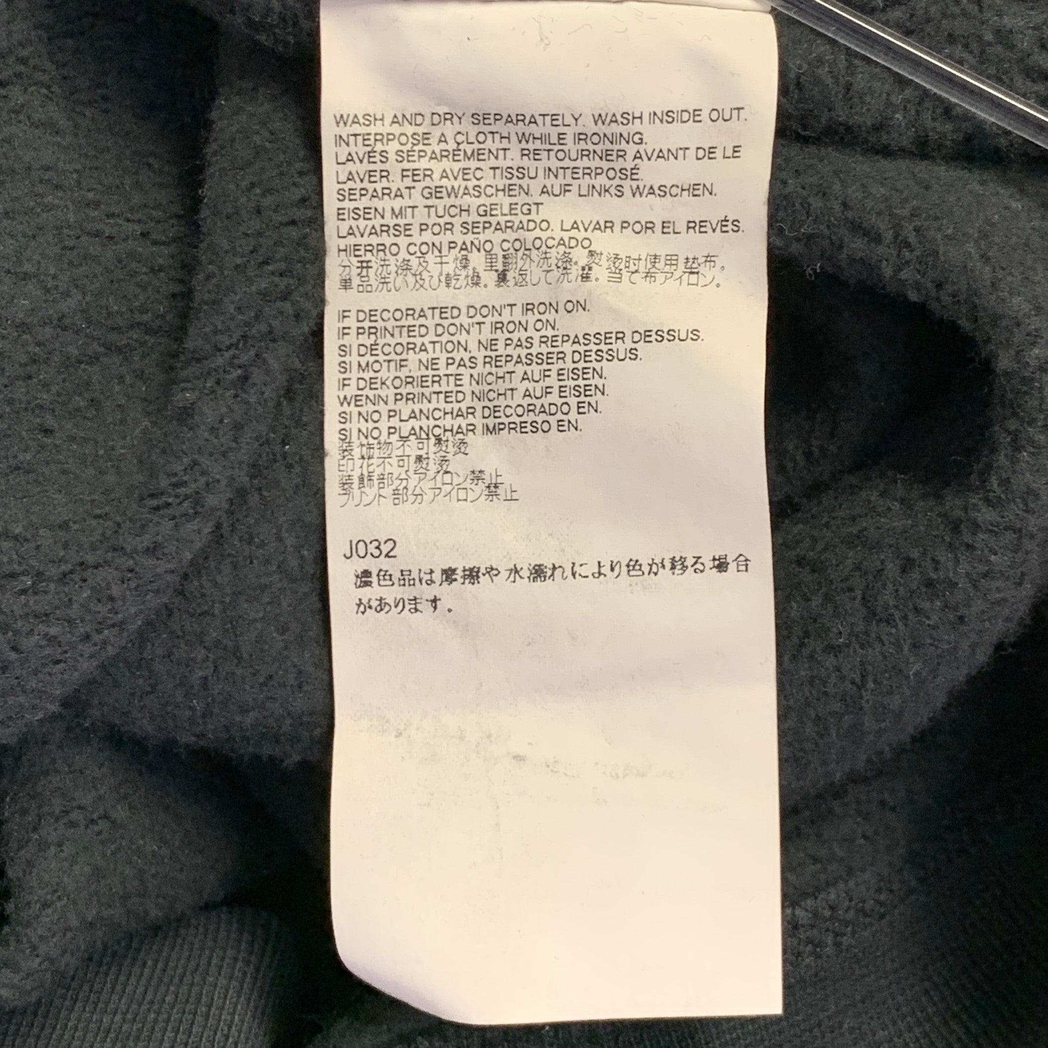 DSQUARED2 Talla M Negro Blanco Logotipo Sudadera Cuello Redondo Algodón en venta 3