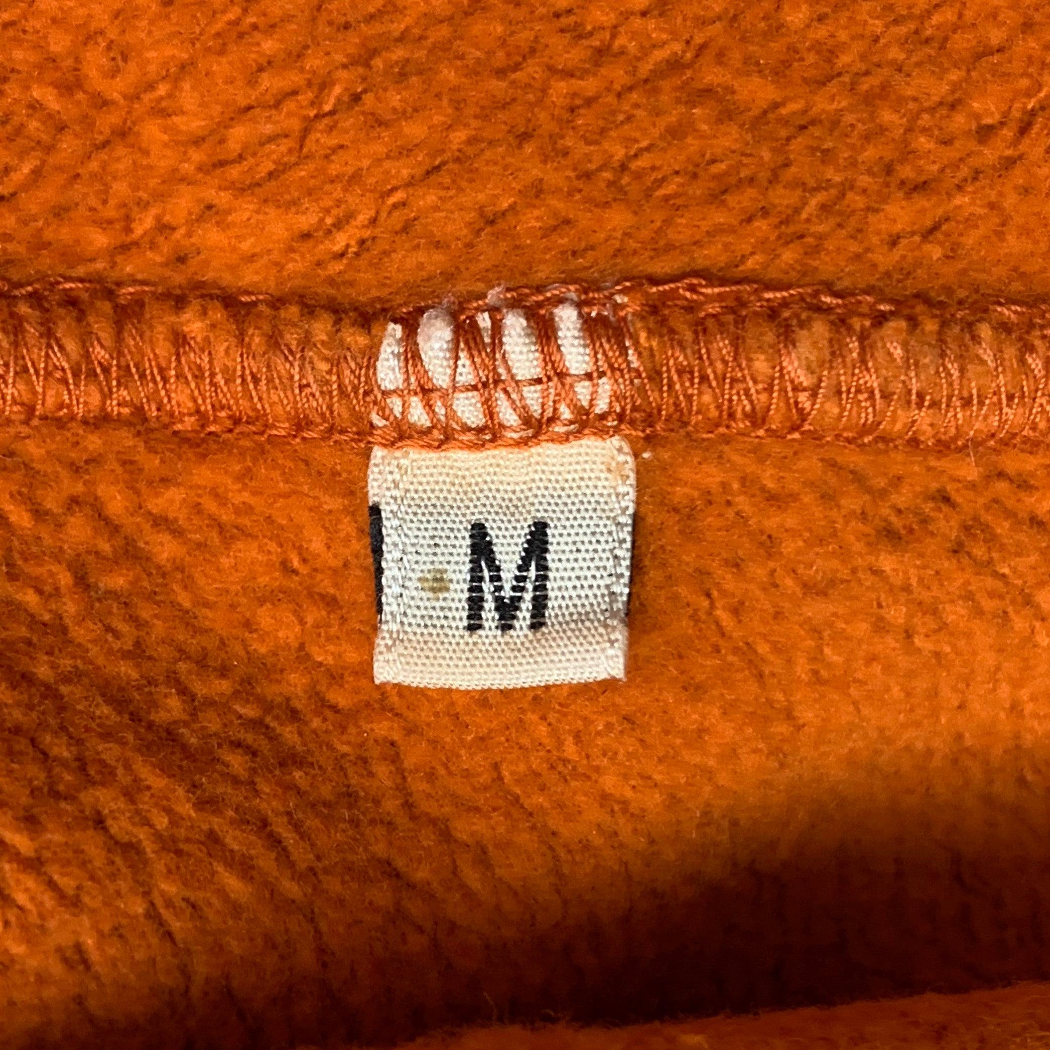 DSQUARED2 Size M Friend Named Jesus Orange Purple Print Cotton Hoodie Sweatshirt For Sale 6