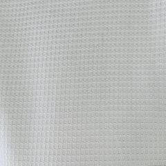 DSQUARED2 - Camicia con colletto aperto in cotone testurizzato bianco taglia S. S. White