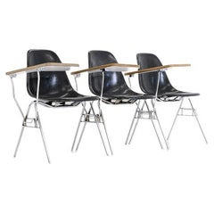 DSS-TA dining height side chair stacking base tablet arm by Ray & Charles Eames