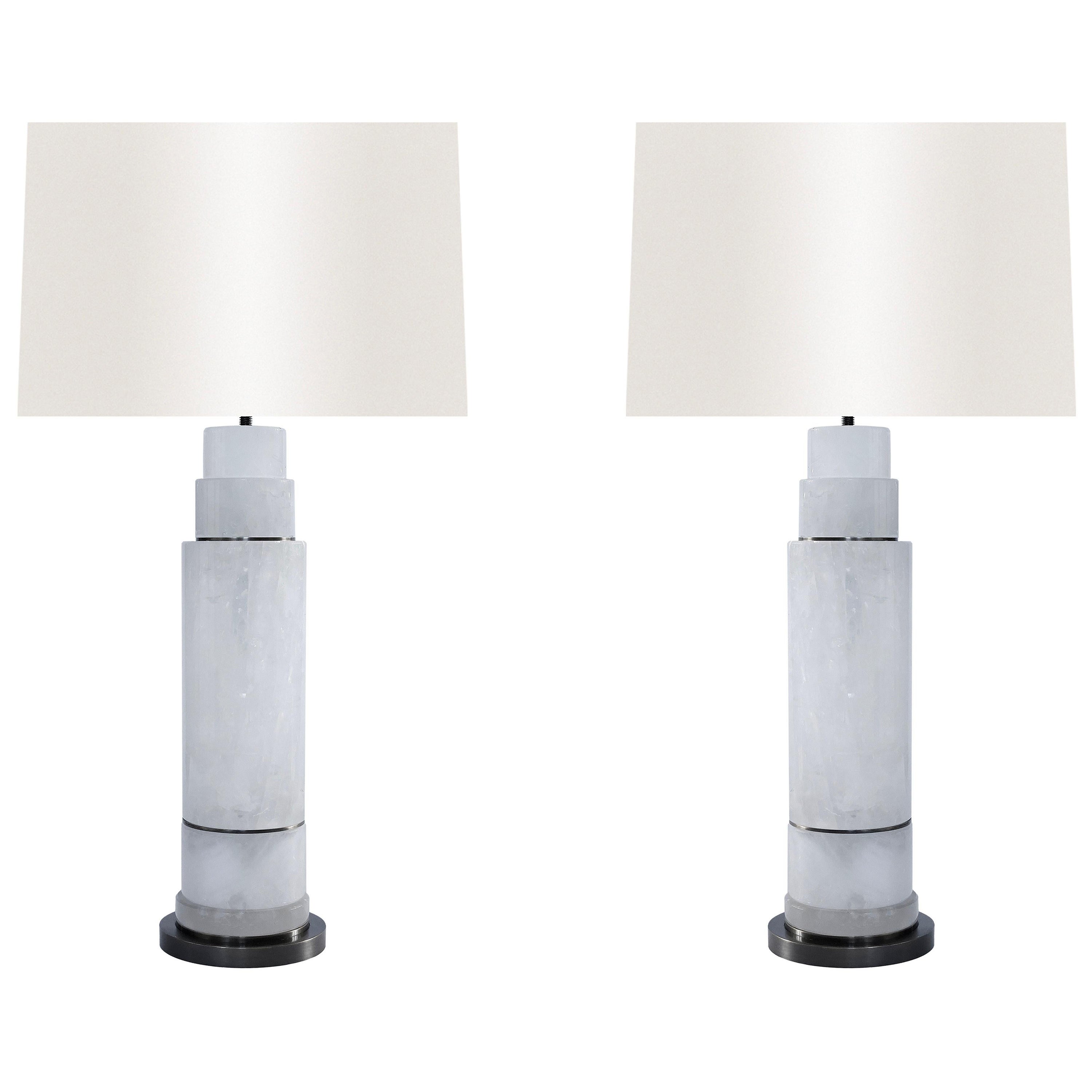 DSW30 Rock Crystal Lamps By Phoenix