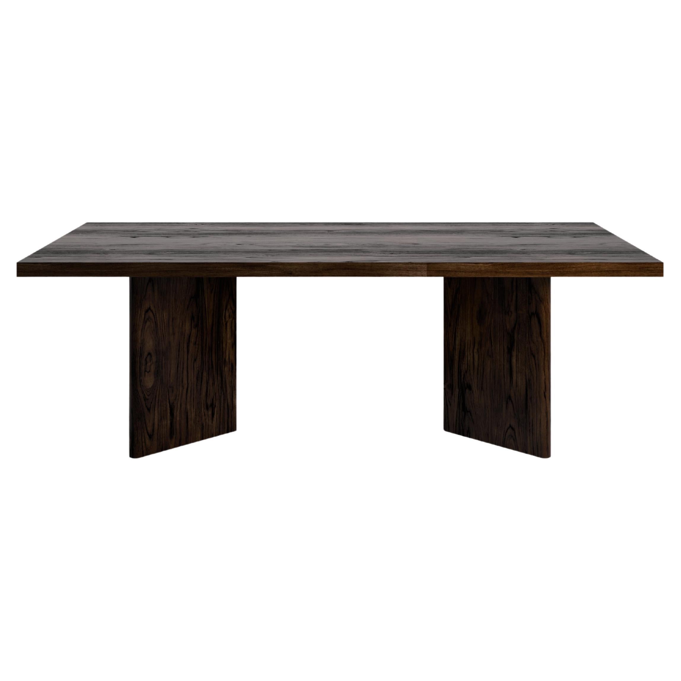 Italian Cherry Wood Dining Table at 1stDibs