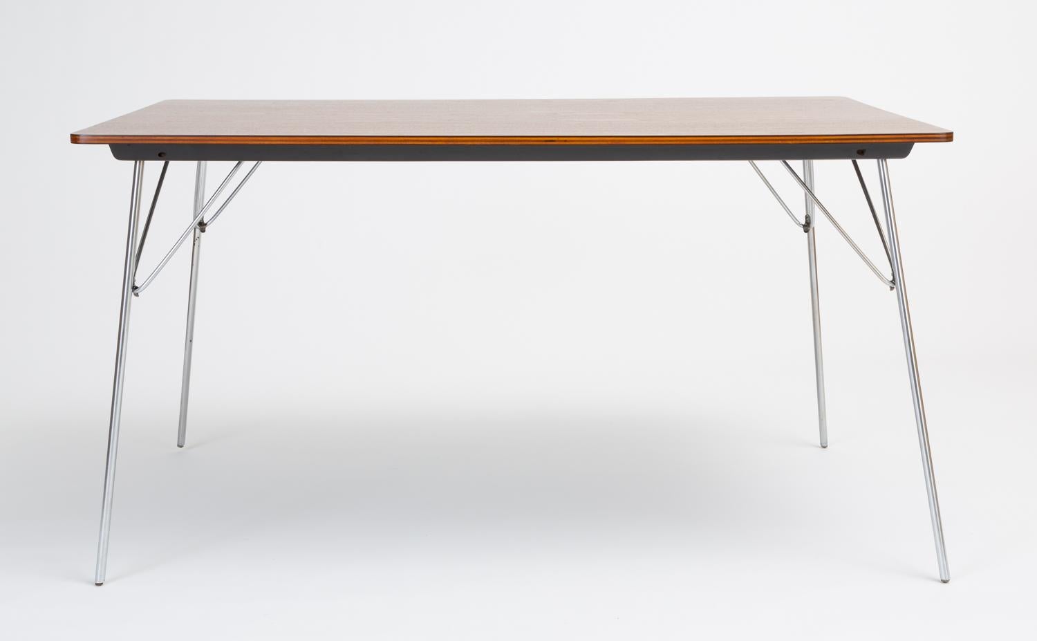 Mid-Century Modern DTM-10 Rectangular Dining Table by Ray & Charles Eames for Herman Miller