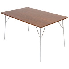 DTM-10 Table à manger rectangulaire par Ray & Charles Eames pour Herman Miller