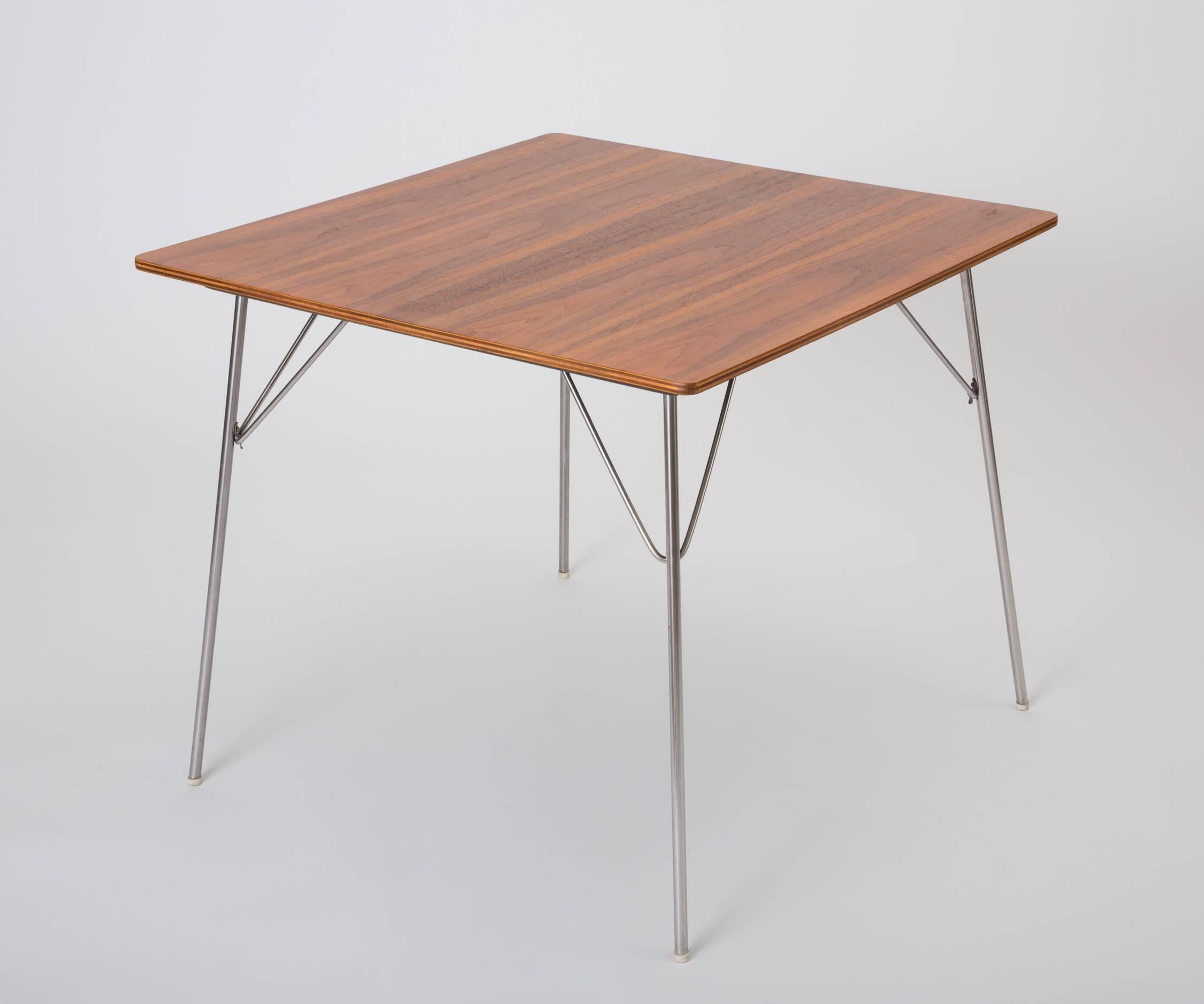 American DTM-20 Square Dining Table by Ray & Charles Eames for Herman Miller