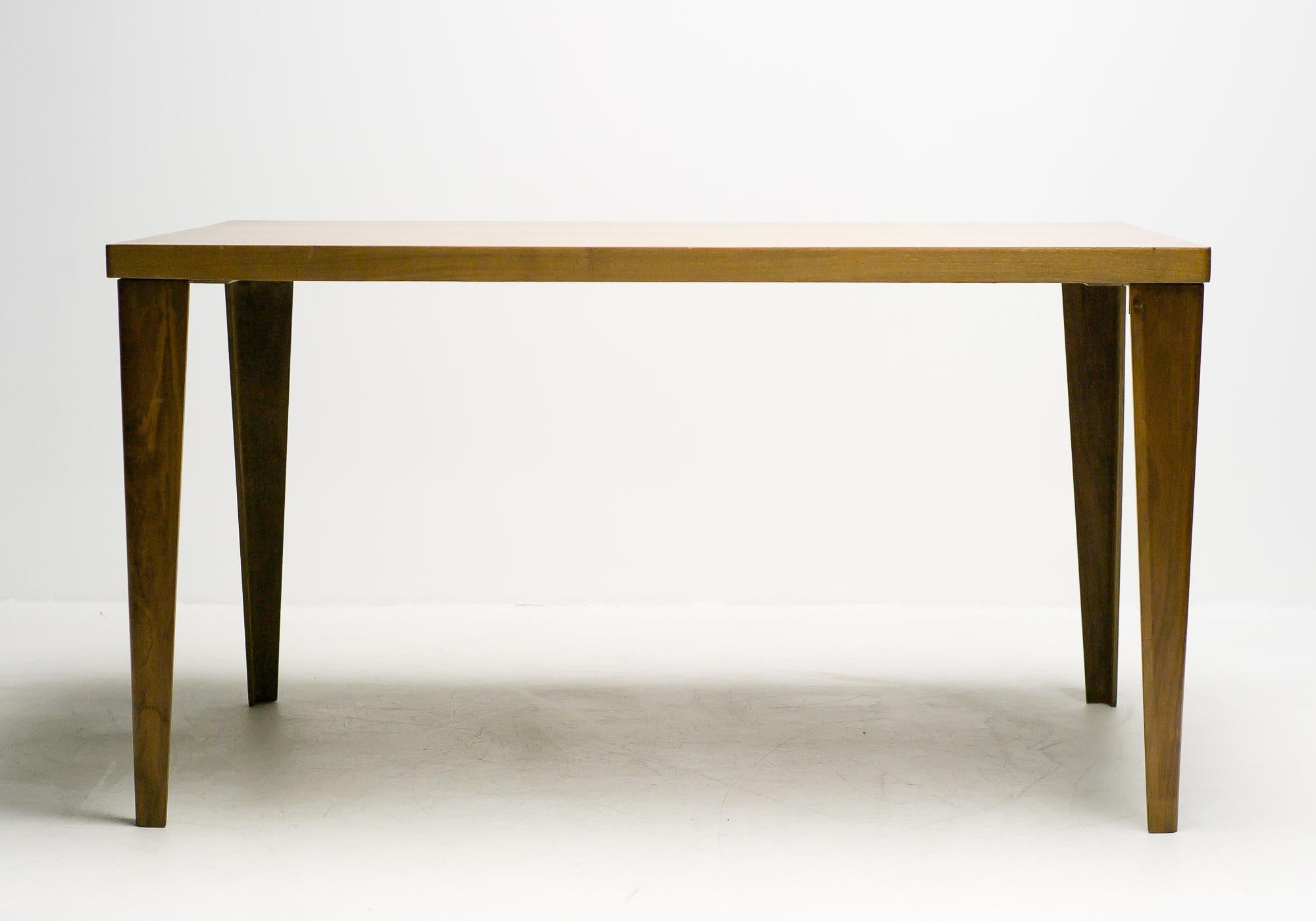 DTW-1 Table in Walnut by Charles Eames for Herman Miller 4