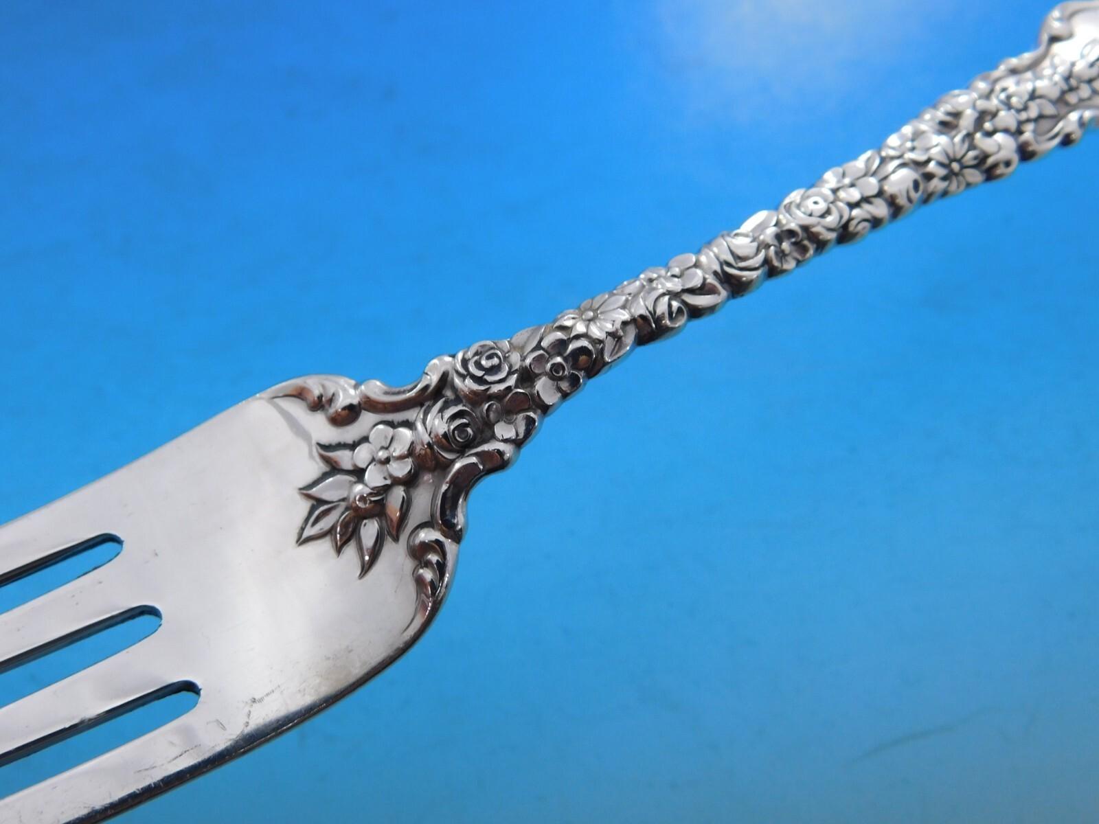 20th Century Du Barry by International Sterling Silver Flatware Service 6 Set 33 pcs Dinner For Sale
