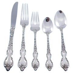 Du Barry by International Sterling Silver Flatware Service 6 Set 33 pcs Dinner