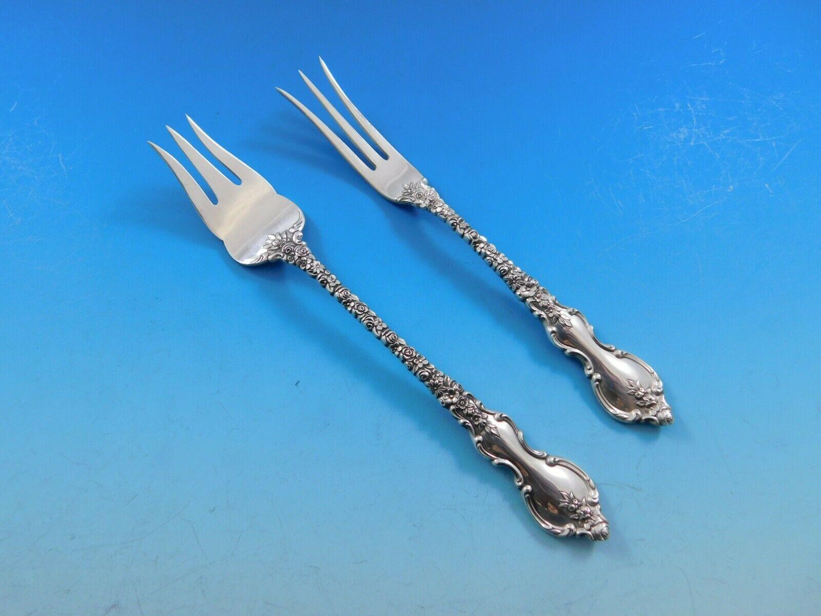 Du Barry by International Sterling Silver Flatware Set for 12 Dinner Service 4