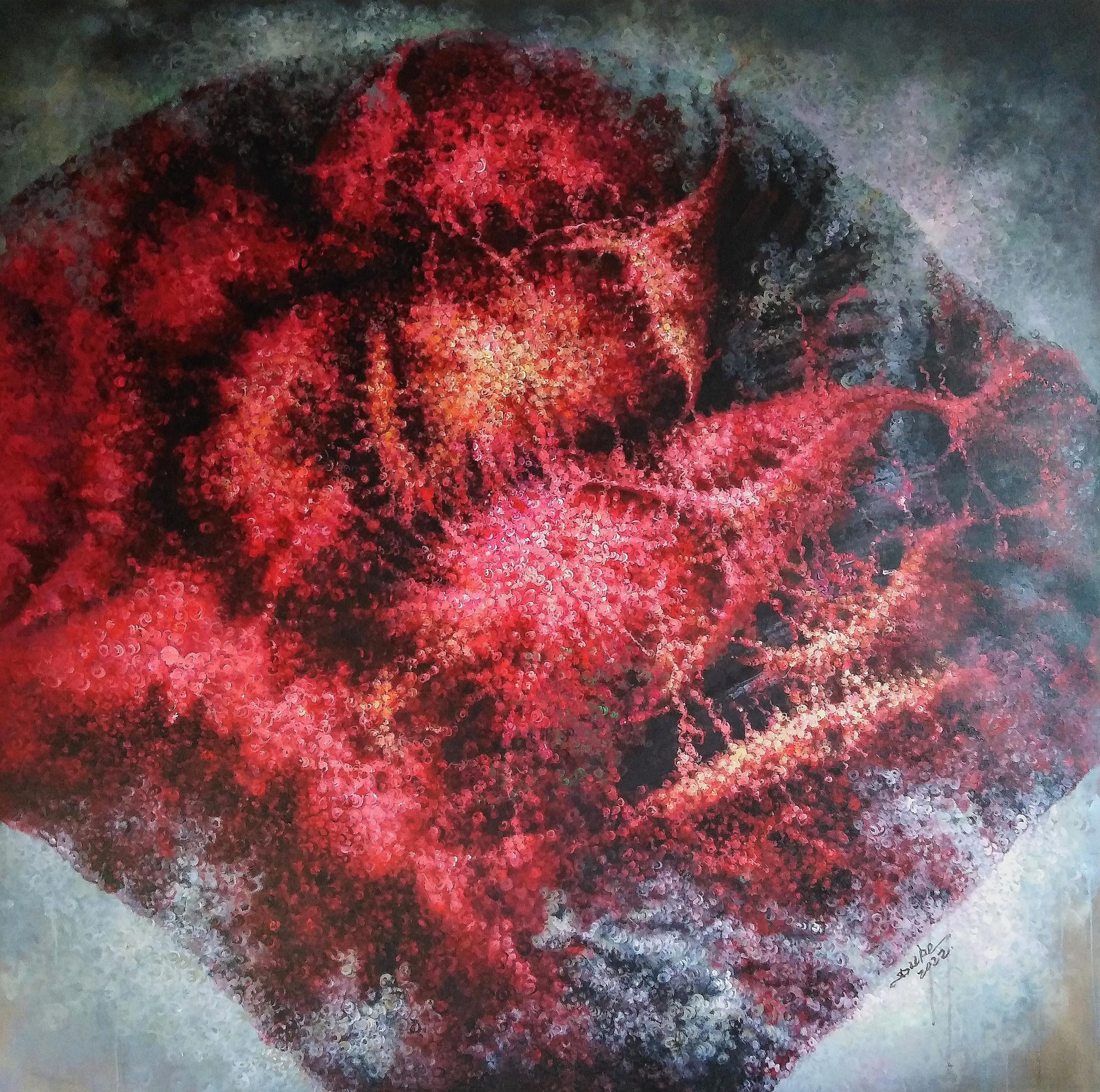 Chinese Contemporary art by Du Ke - Big Sofa Series 20