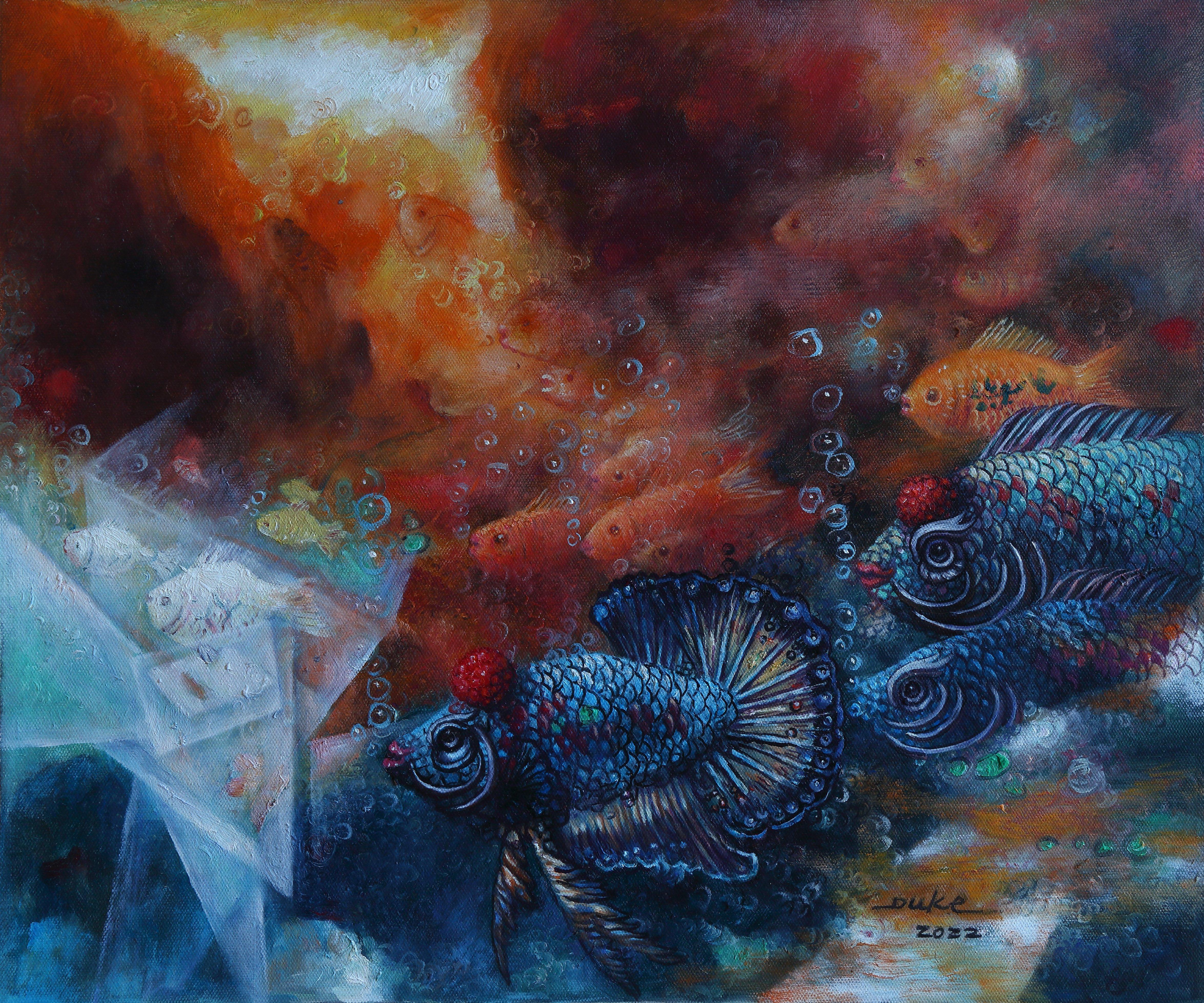 Olio su tela

Du Ke è un artista cinese nato nel 1968 che vive e lavora nel distretto di Tongzhou, a Pechino, in Cina. Si è laureato presso il Dipartimento di Pittura della Tianjin Academy of Fine Arts nel 1994. Nel 1995 si è stabilito nel villaggio