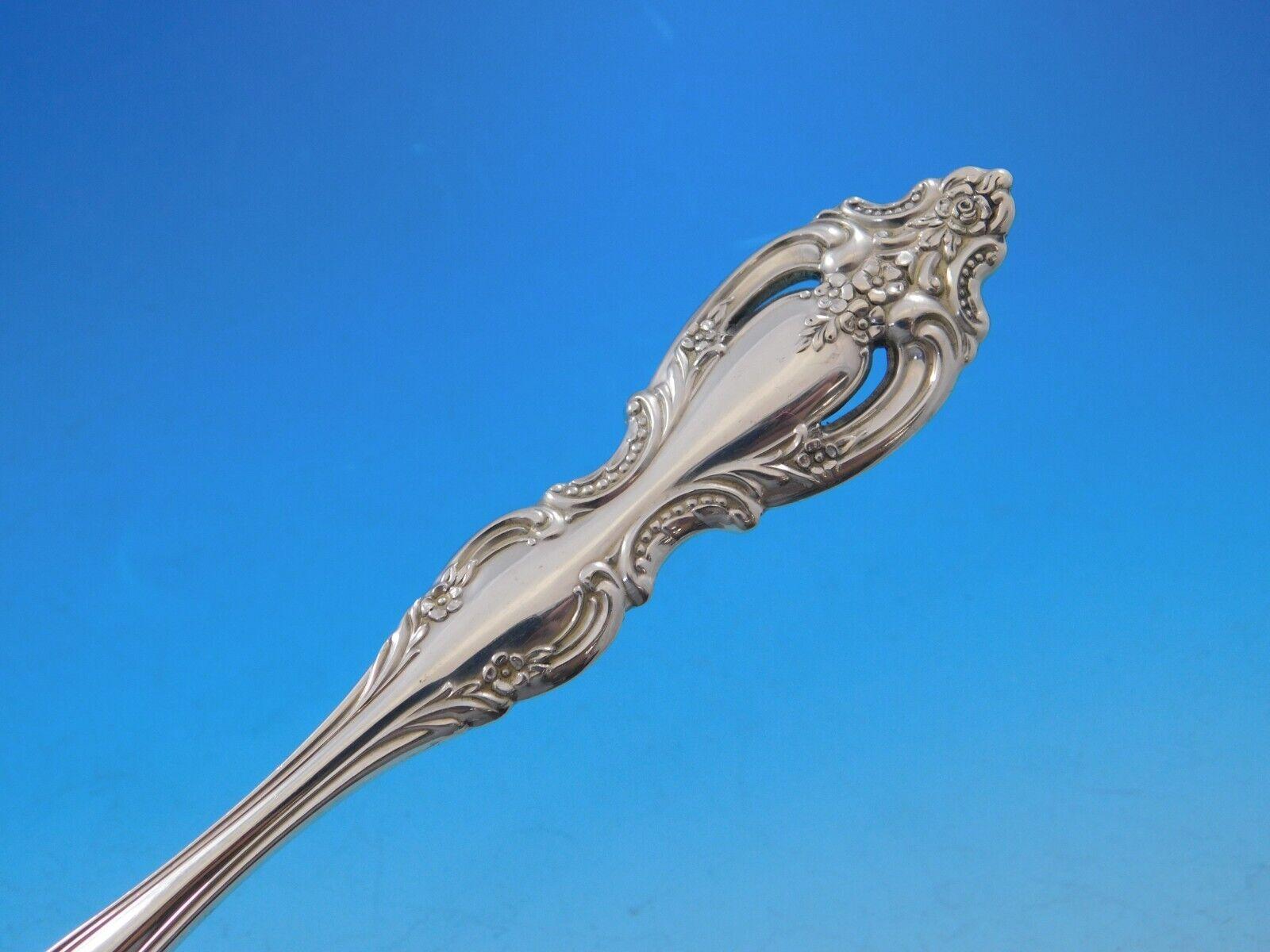 Du Maurier by Oneida Sterling Silver Flatware Set for 12 Service 62 Pieces In Excellent Condition In Big Bend, WI