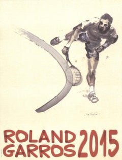 Du Zhenjun 'Roland Garros French Open' 2015- Poster