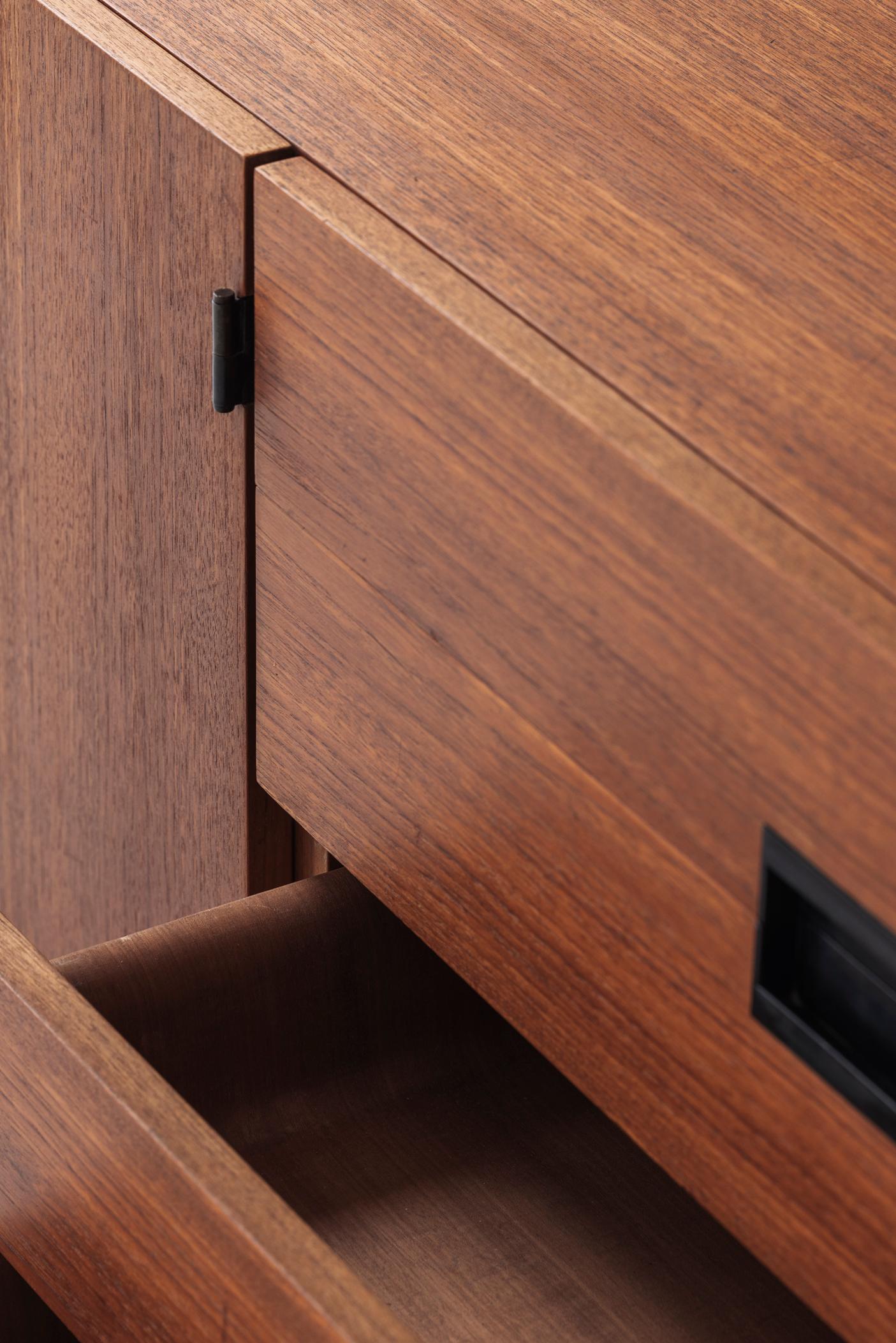 Metallo Credenza DU03 di Cees Braakman per UMS Pastoe, Paesi Bassi, 1958