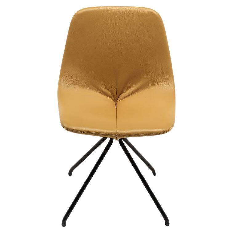 DU30 chair in Leather Nest Ambra