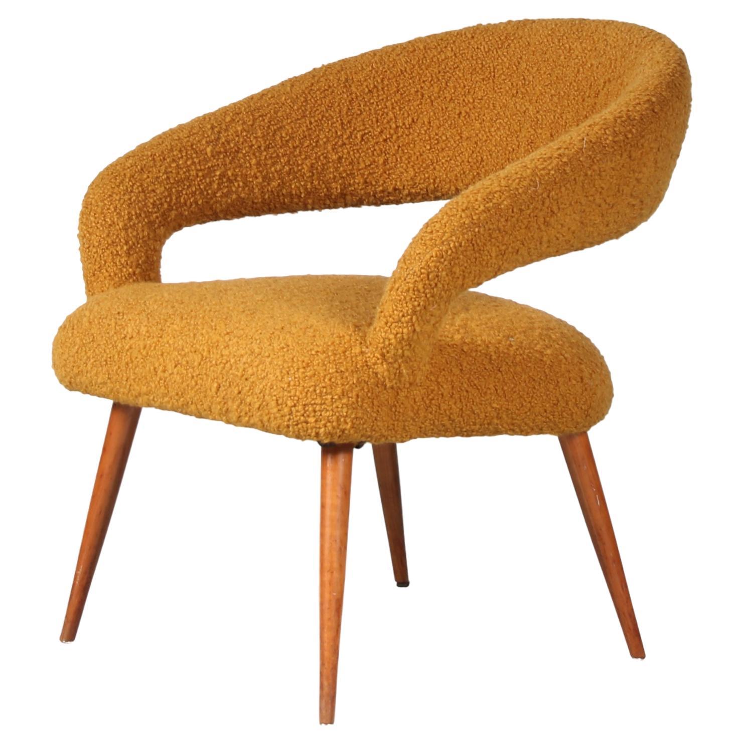 DU55 Chair by Gastone Rinaldi for RIMA, Italy 1950 For Sale