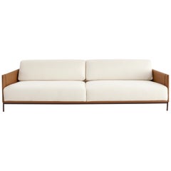 Dual Color Caramel and Offwhite, in Stock, Ginger Sofa