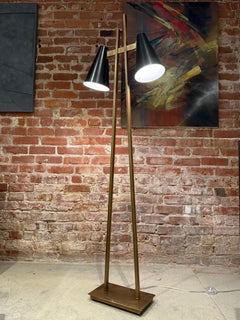 Dual Head Floor Lamp
