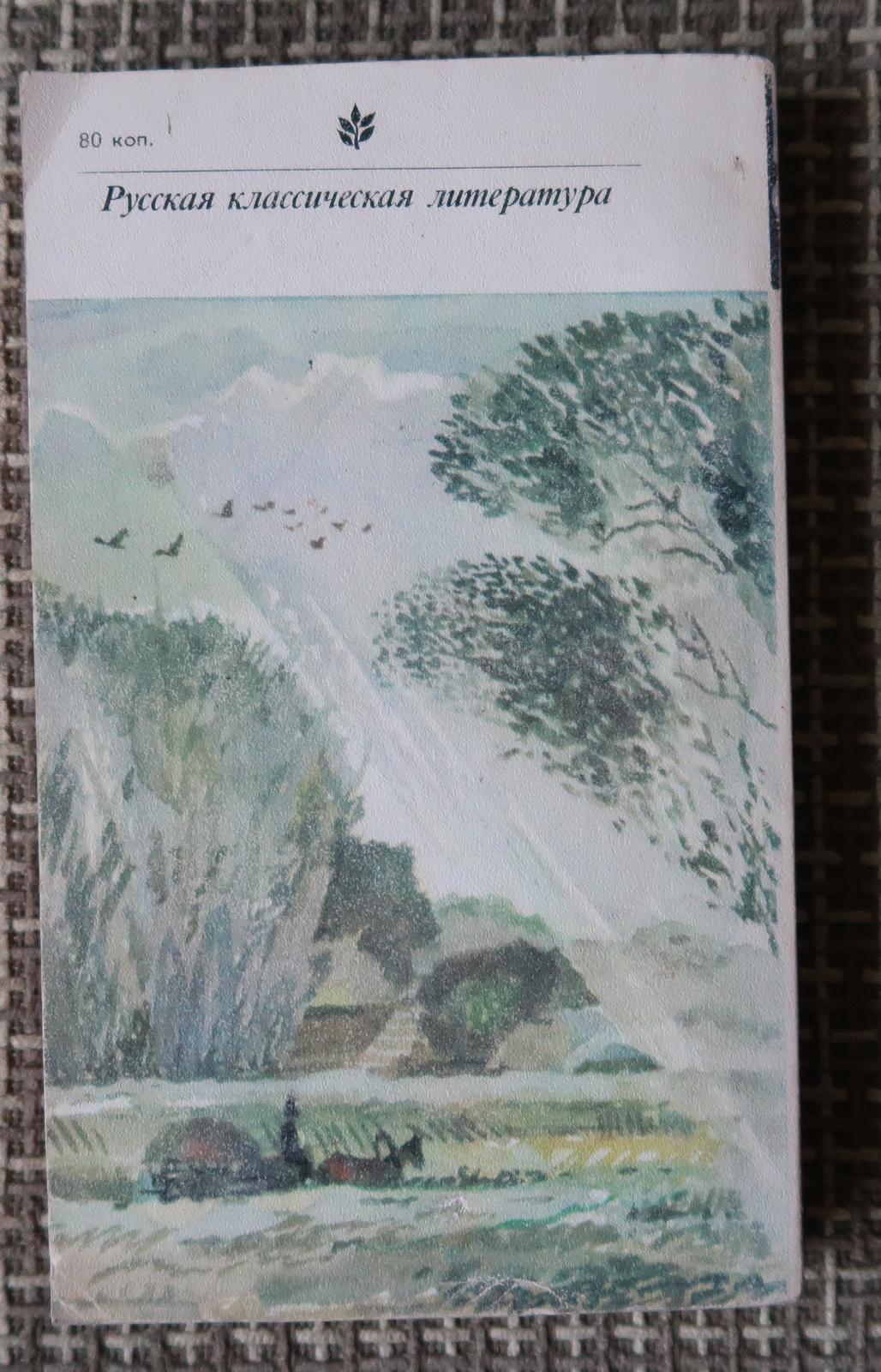 Dévoilez le trésor de la littérature russe du XIXe siècle avec ce livre vintage intitulé 