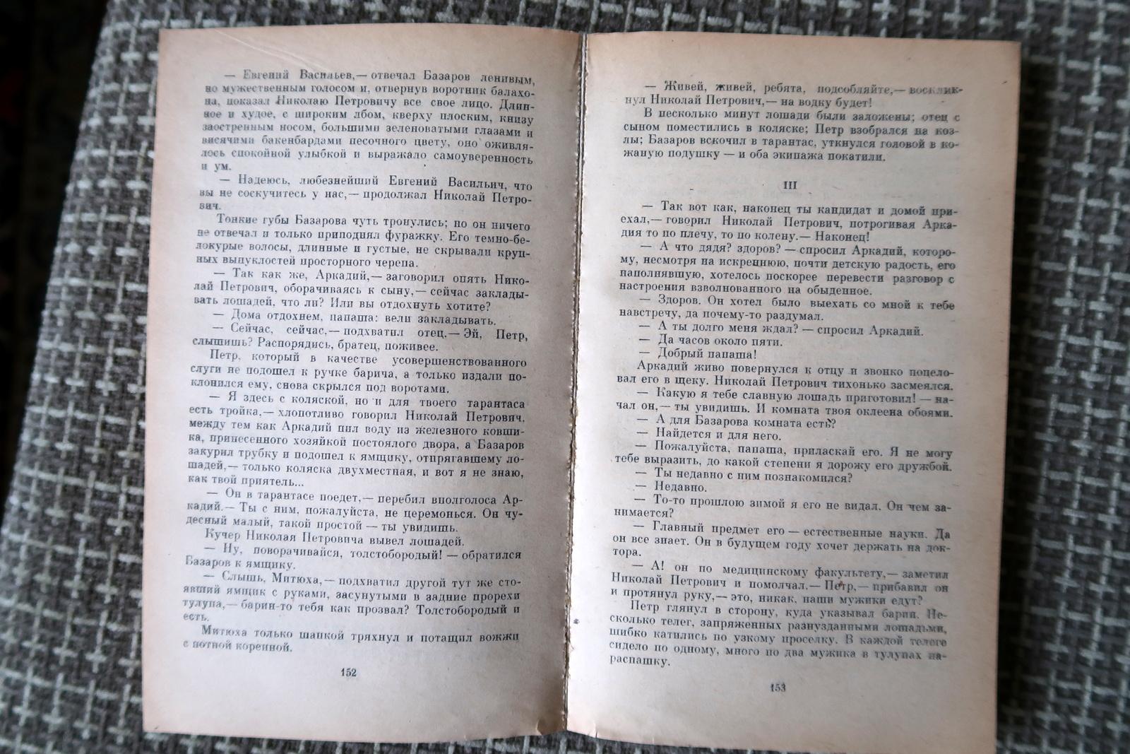 Papier Dual Narratives : Livre Vintage - Les chefs-d'œuvre littéraires de Tourgueniev, 1J174 en vente