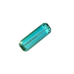 Dual Shades Blau Grün Turmalin Smaragd Schliff Edelstein für Anhänger Schmuck