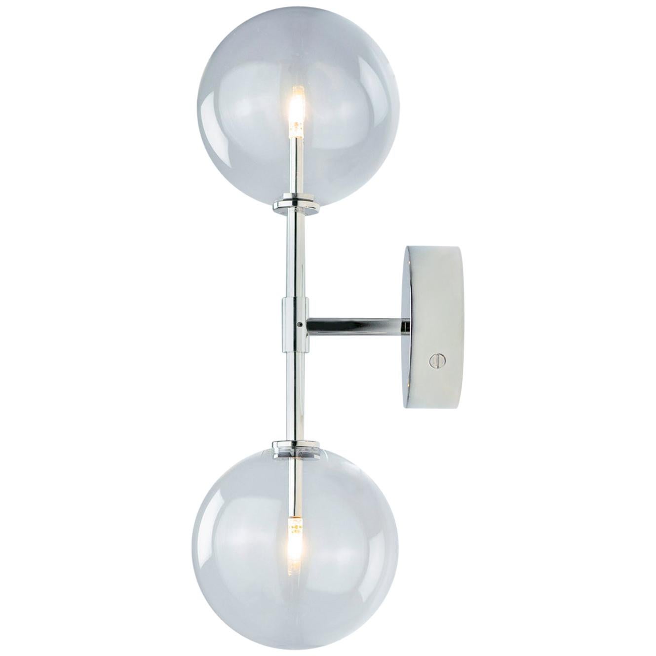 Dawn Dual Wall Sconce by Schwung