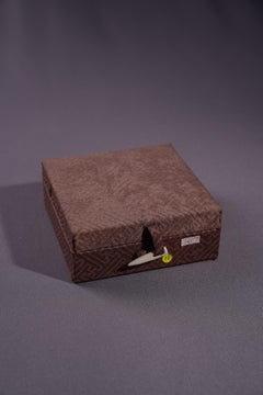 Duan Inkstone in Purple Robe Jade Box