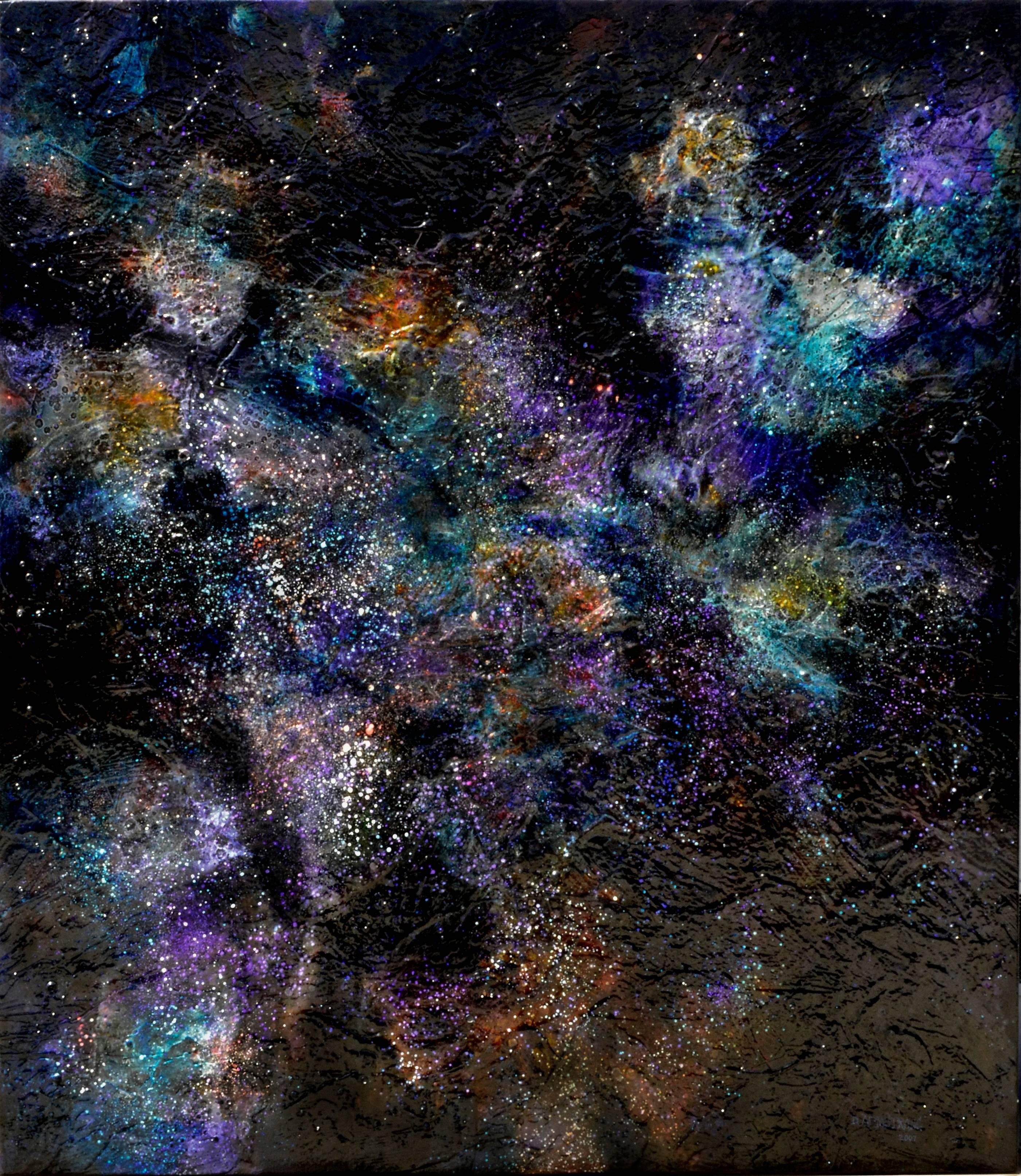 "Black Hole" - Large Scale Cosmic Abstract 