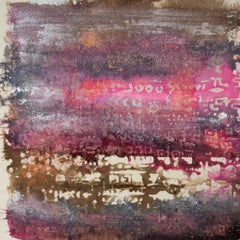 Duane Armstrong Olio su carta, firmato c.1982