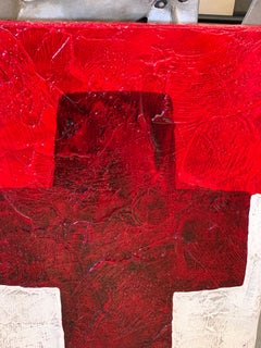 Olio "Red Cross" di Duane Armstrong