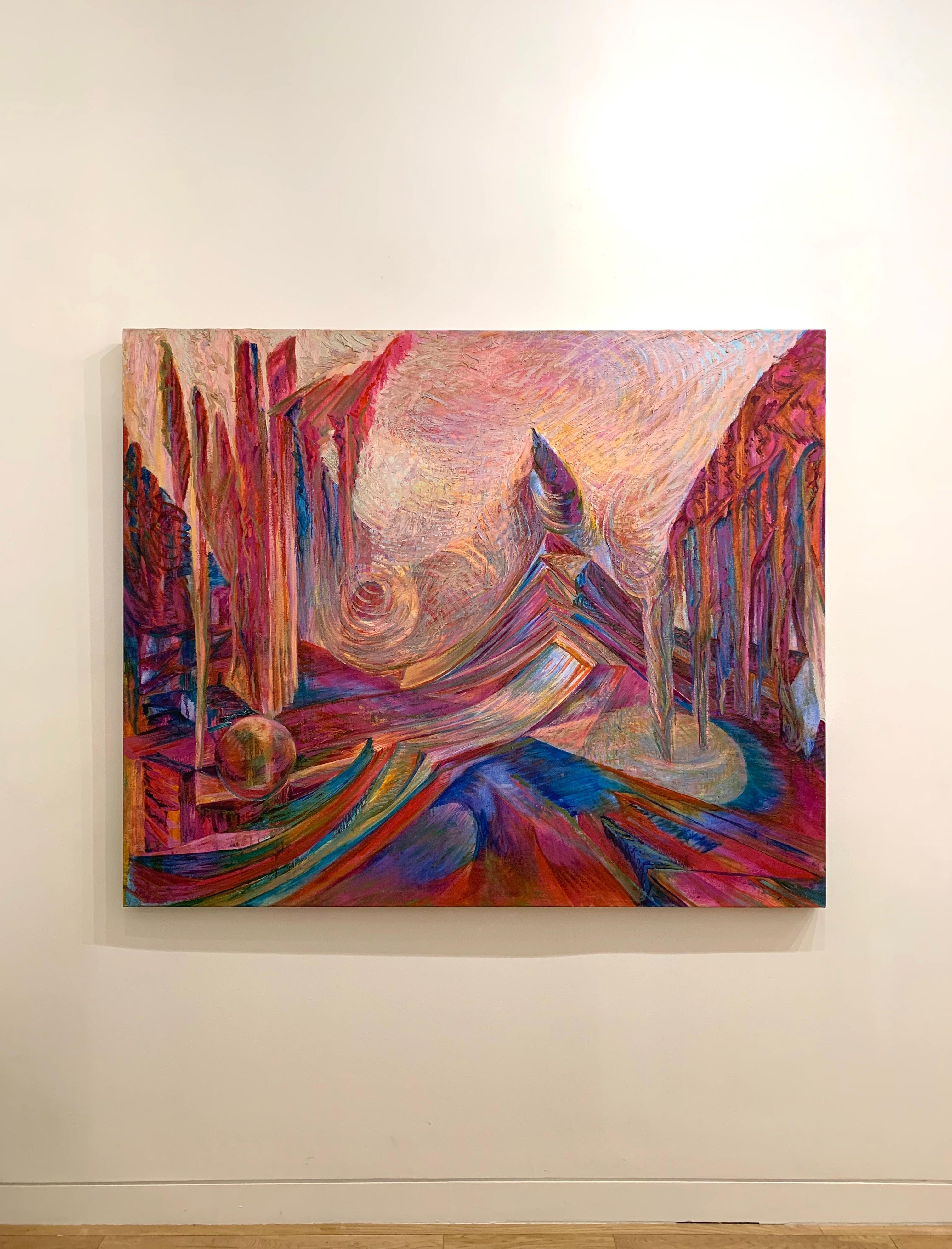 The Mountaintop – Painting von Duane Bousfield