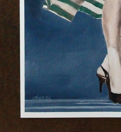 Frutto di mela, pittura a olio