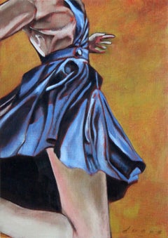 Blueberry, Oil Painting