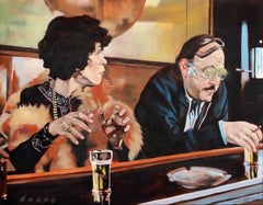 Prima chiamata, Pittura a olio