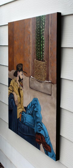 Hombre Duro, Oil Painting