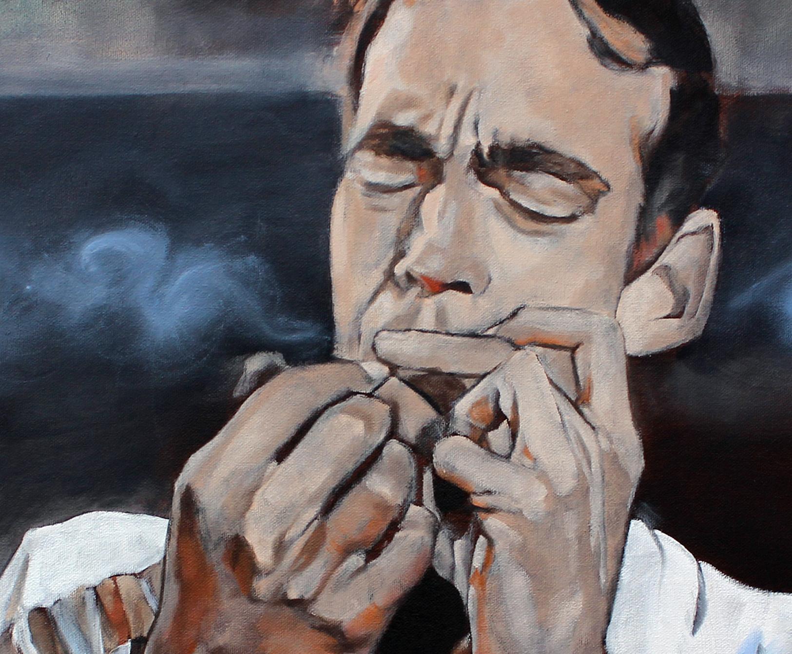 Smoke, Oil Painting For Sale 1