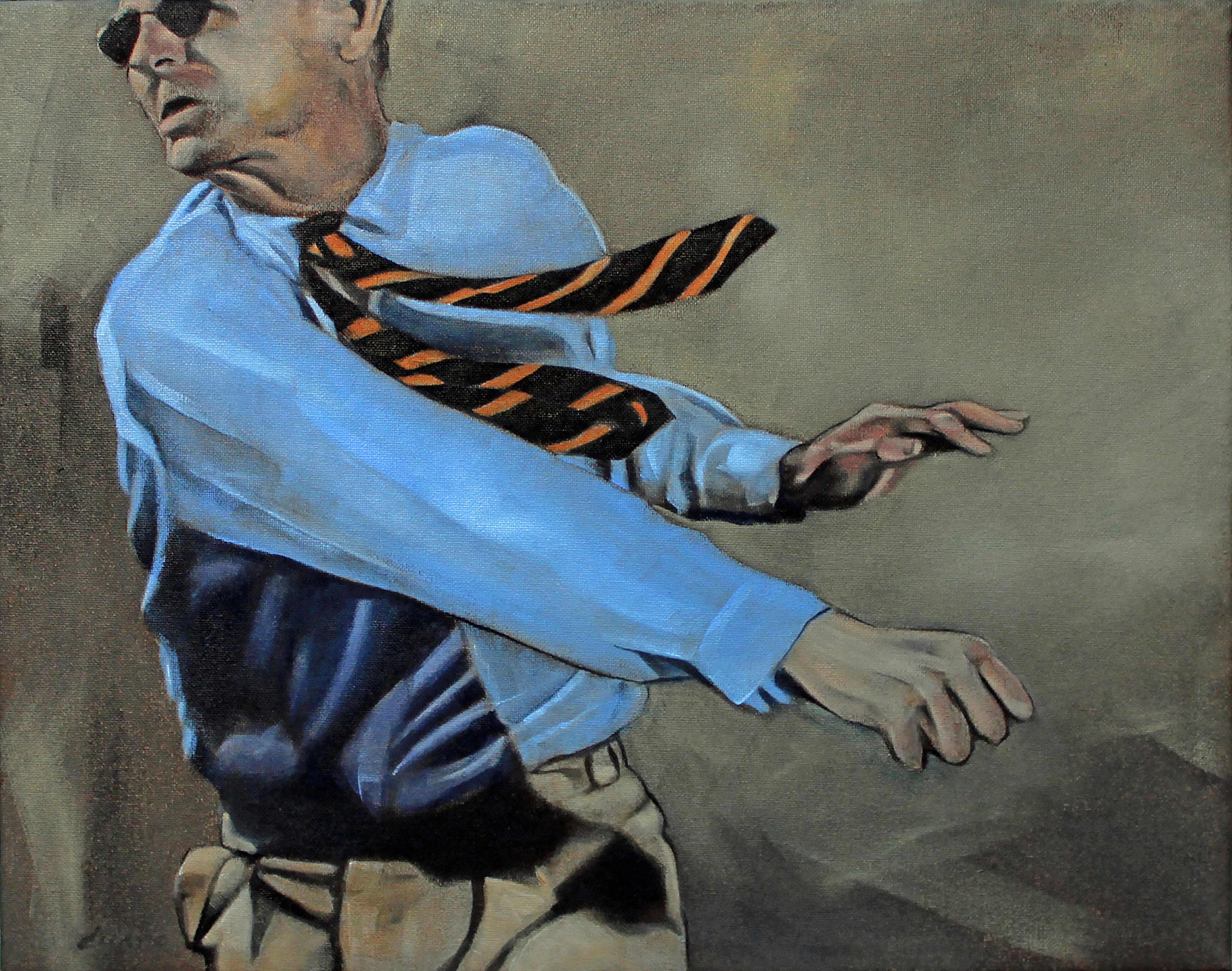 Sucker Punch, Oil Painting