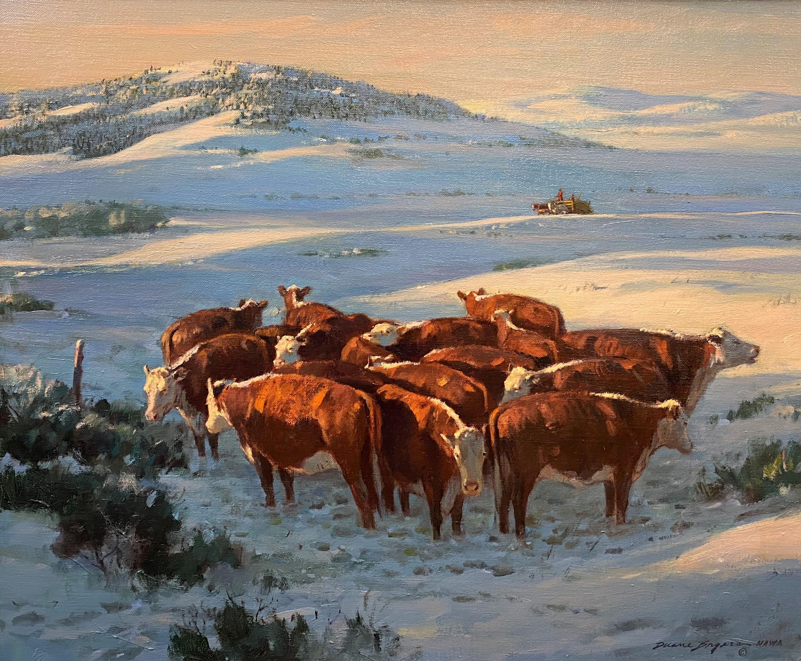Alla riscossa - Painting di Duane Bryers